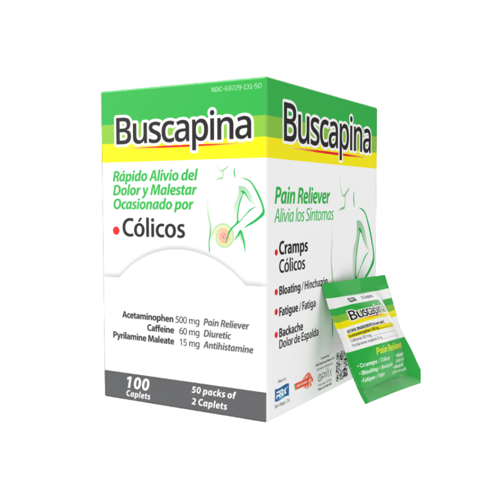 Buscapina Display Pack 100 caplets