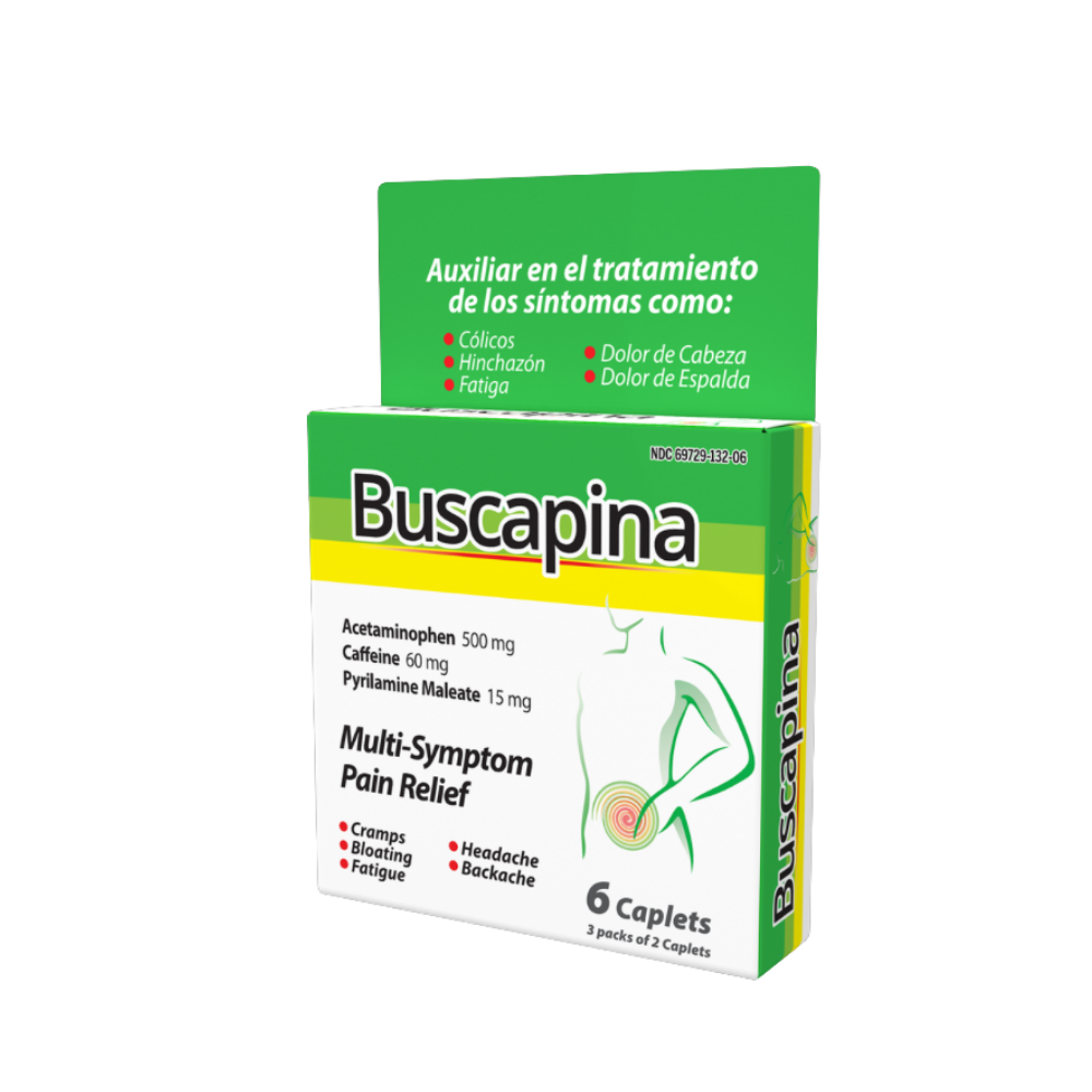 Buscapina Travel Pack 6 caplets
